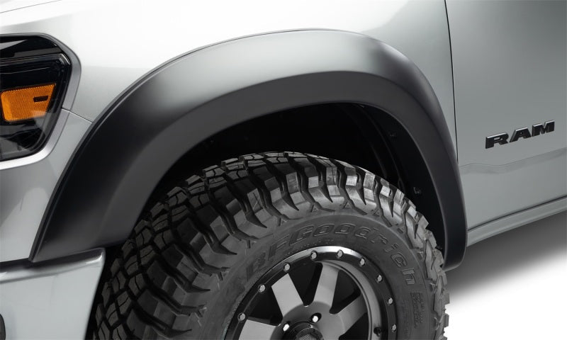 Bushwacker 19-22 Ram 1500 (Excl. Rebel/TRX) 67.4 & 76.3in Bed Extend-A-Fender Flares 4pc - Smth Blk 50926-02