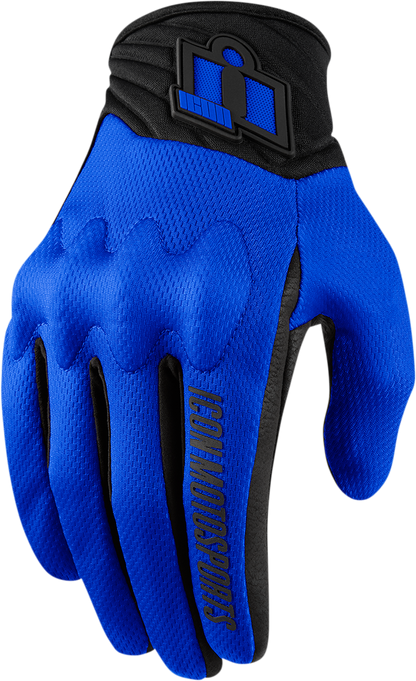 ICON Anthem 2 CE™ Gloves - Blue - Medium 3301-3678