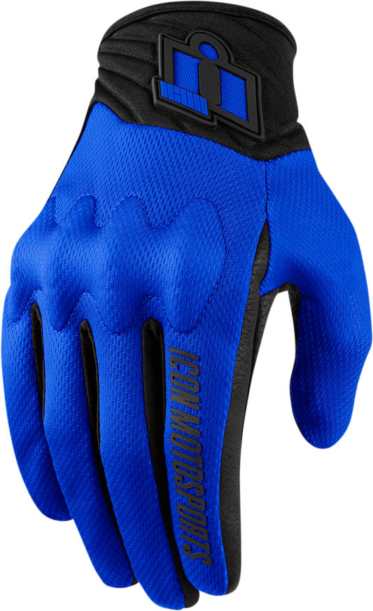 ICON Anthem 2 CE™ Gloves - Blue - Small 3301-3677