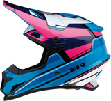 Z1R Rise Helmet - MC - Pink/Blue - Large 0110-7187