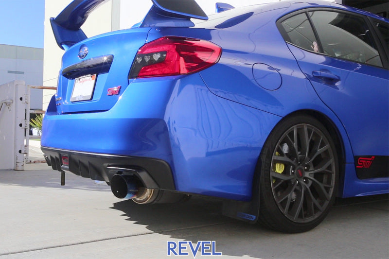 Revel 15-21 WRX/STi 11-14 WRX STi 08-14 WRX Ultra Ti Titanium Single Exit Catback Exhaust T60188R