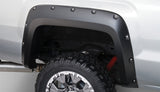 Bushwacker 15-18 GMC Sierra 2500 HD Pocket Style Flares 4pc 78.8/97.6in Bed - Black 40967-02
