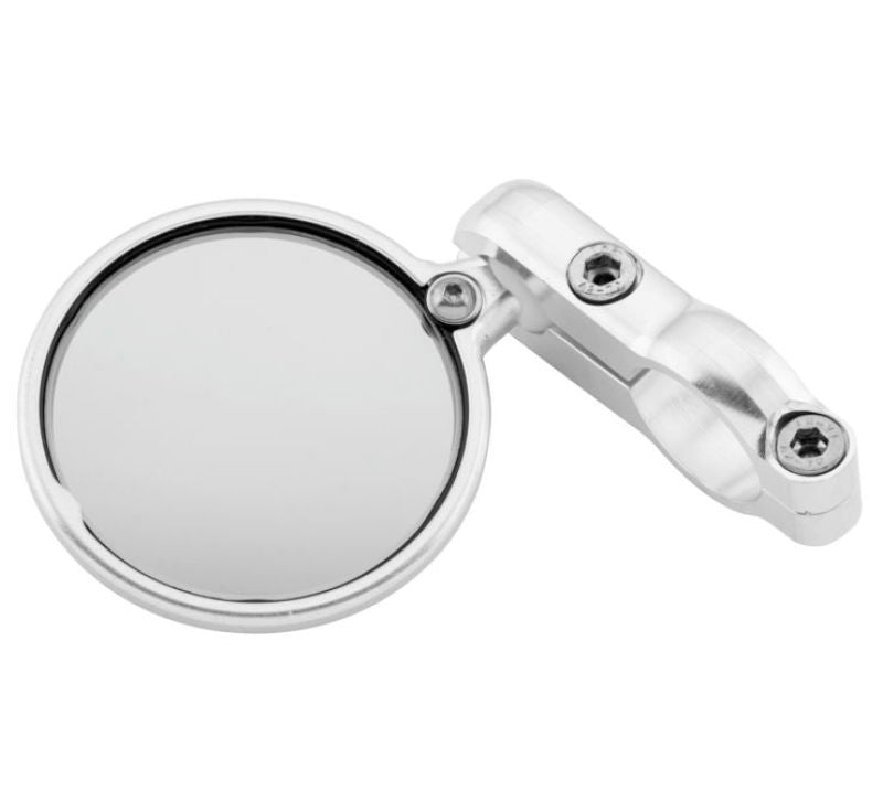 CRG Blindsight 2 in. Round Bar-End Mirror - Silver BS-201