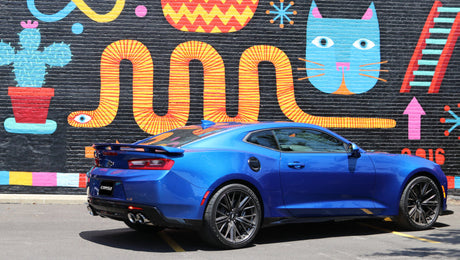 Corsa 2016 Chevrolet Camaro SS 6.2L V8 2.75in Polished Xtreme Axle-Back Exhaust 14784