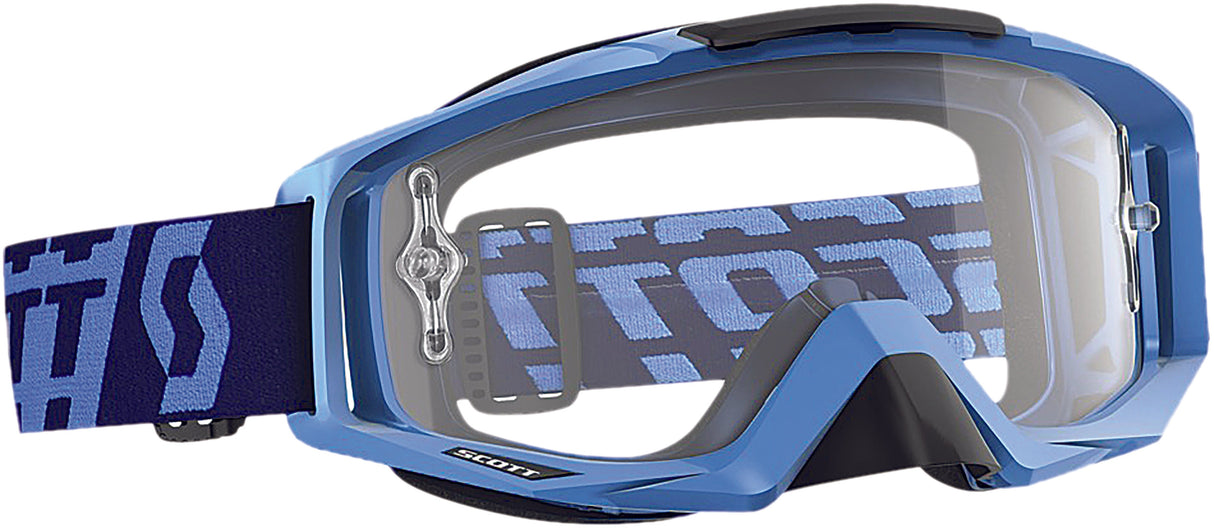 SCOTT Tyrant Goggle Blue W/Clear Lens 240585-0003113