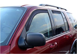 AVS 02-10 Ford Explorer (4 Door) Ventvisor In-Channel Front & Rear Window Deflectors 4pc - Smoke 194819