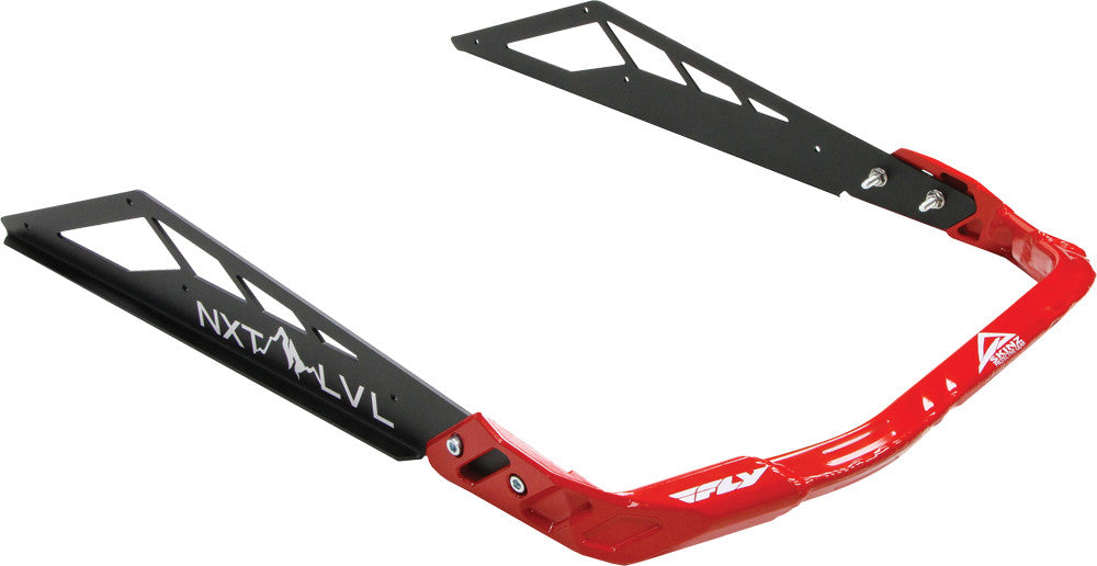 PRO ARMOR Nxt Lvl Rear Bumper Blk/Red Pol Pro S/M NXPRB200-FBK/RD