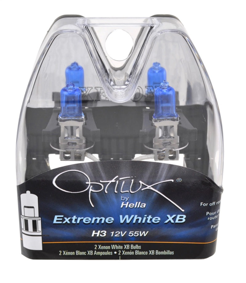 Hella H3 12V 55W Xen White XB Bulb (Pair) LAH71071312