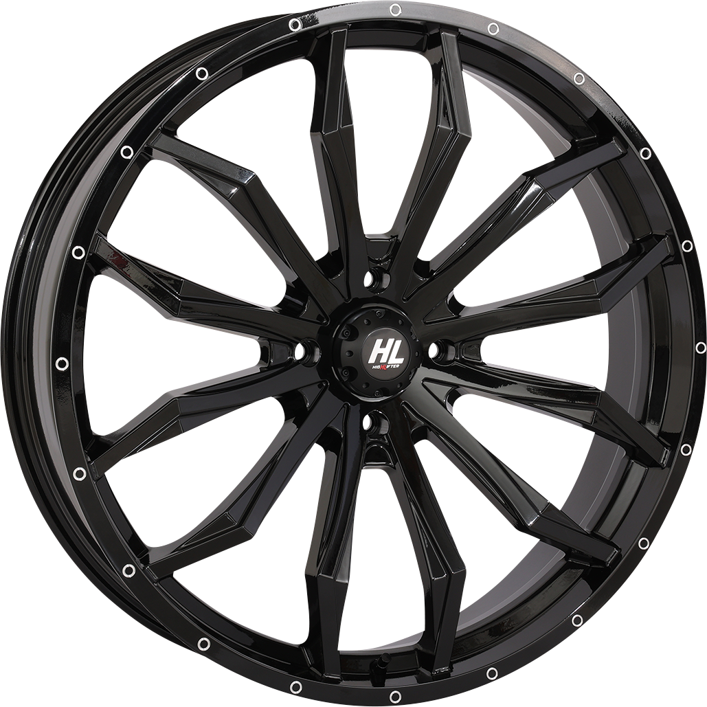 HIGH LIFTER Wheel - HL21 - Front/Rear - Gloss Black - 24x7 - 4/156 - 4+3 (+10 mm) 24HL21-1256