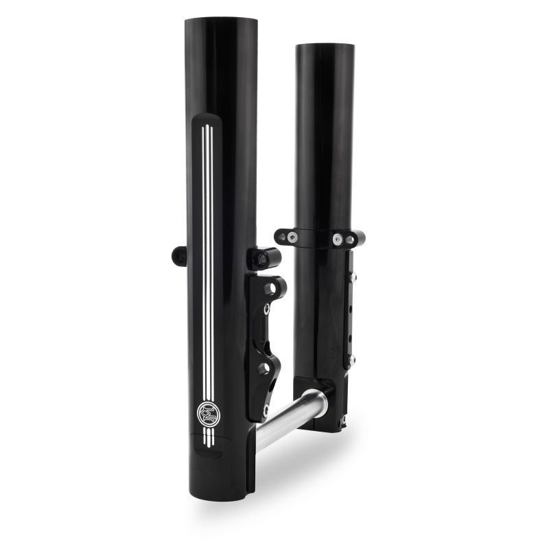 Performance Machine 08-13 FL Lower Leg Assembly - Contrast Cut 0208-2056-BM