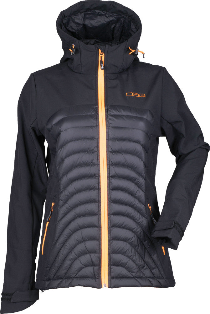 DSG Softshell Jacket Black/Orange Xs 35342