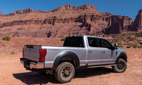 Bushwacker 17-18 Ford F-250 Super Duty Extend-A-Fender Style Flares 4pc - Black 20943-02