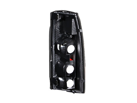 ANZO 1999-2000 Cadillac Escalade Taillights Black 3D Style 211019