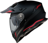 Z1R Range Helmet - Uptake - Black/Red - Medium 0140-0015