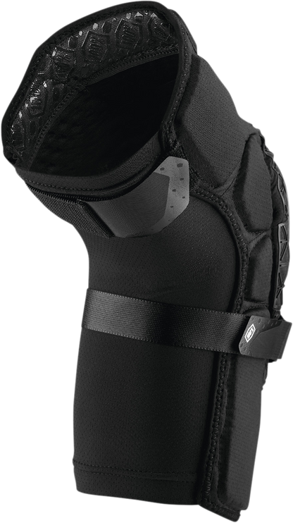 100% Surpass Knee Guards - Black - Large 70009-00003