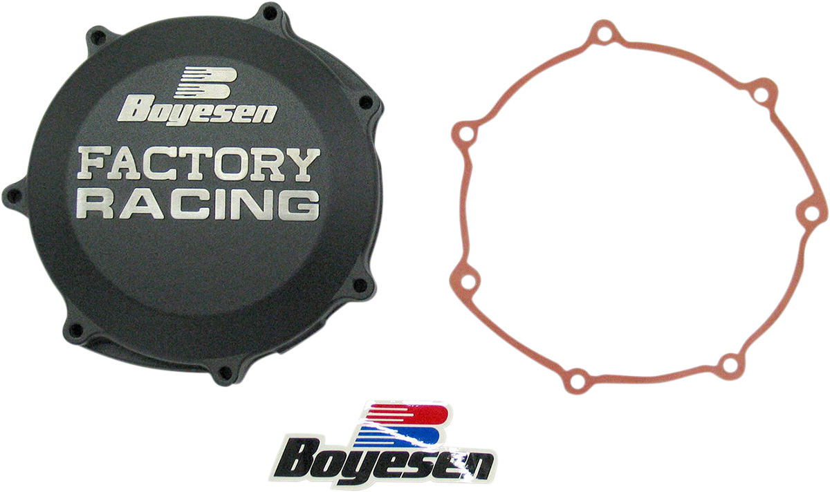 BOYESEN Clutch Cover - Black - WR450 CC-38B