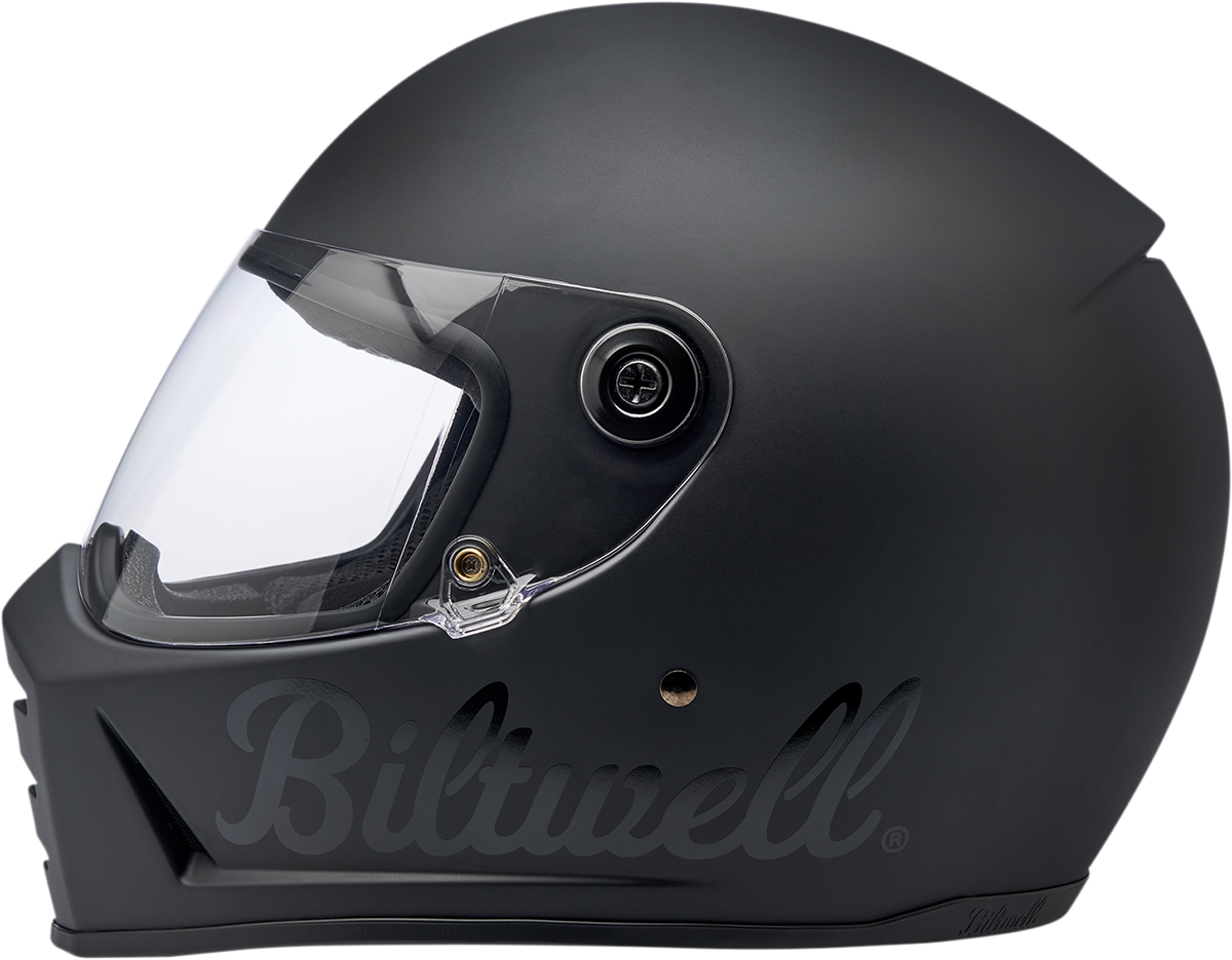 BILTWELL Lane Splitter Helmet - Flat Black Factory - 2XL 1004-638-106