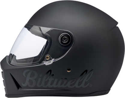 BILTWELL Lane Splitter Helmet - Flat Black Factory - XS 1004-638-101