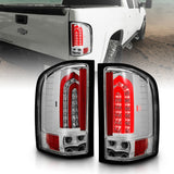 ANZO 2007-2013 Chevrolet Silverado 1500 LED Taillights Chrome 321341