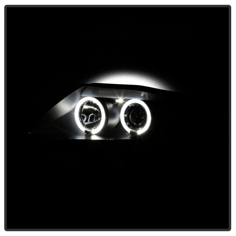 Spyder BMW Z4 03-08 Projector Headlights Halogen Model Only - LED Halo Black PRO-YD-BMWZ403-HL-BK 5029072