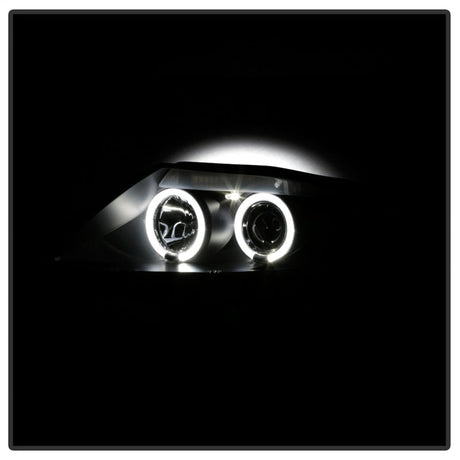 Spyder BMW Z4 03-08 Projector Headlights Halogen Model Only - LED Halo Black PRO-YD-BMWZ403-HL-BK 5029072