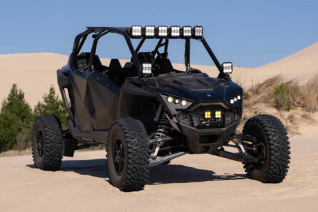 Diode Dynamics 20-Present Polaris RZR C1 Headlamp Kit Sport - White ABL (Pair) DD7645