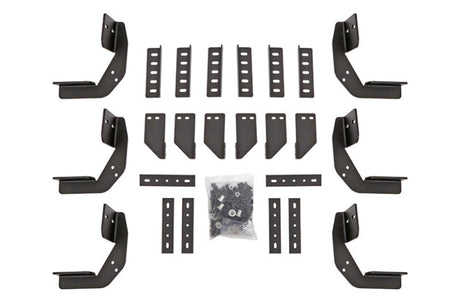 Deezee 13-23 Dodge Ram Running Board Rough Step Bracket Kit DZ 15336