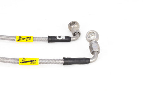 Goodridge 17-18 Honda Civic (Base/LX/EX) SS Brake Lines 20042