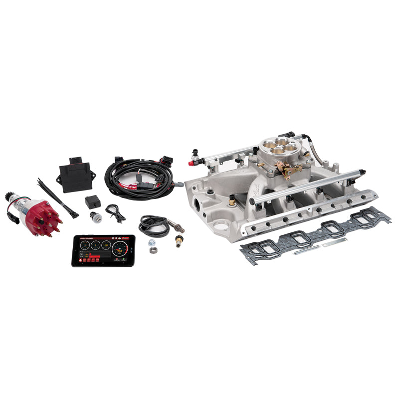 Edelbrock Pro Flo 4 EFI System Seq Port BB Ford 390-428ci 625 Max HP 35lb/hr Satin Finish 35960