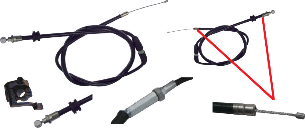 MOGO PARTSThrottle Cable T3 28.5"T3-285