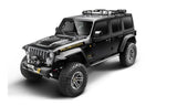 Bushwacker 18-21 Jeep Wrangler JL (2-Door & 4-Door) Flat Style Flares 4pc - Black 11950-07
