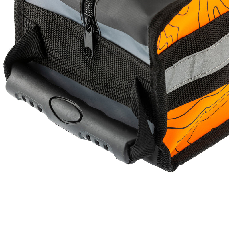 ARB Micro Recovery Bag Orange/Black Topographic Styling PVC Material ARB504A