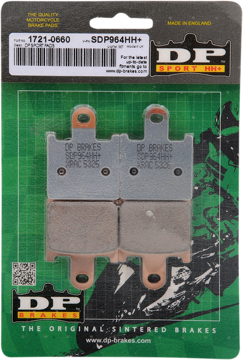 DP BRAKES Sintered Brake Pads - Kawasaki SDP964