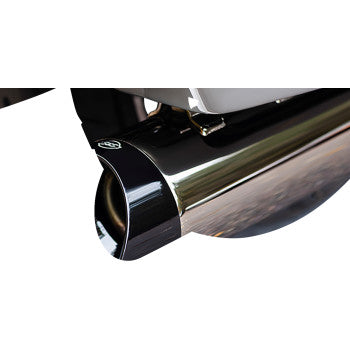 S&S CYCLE MK45 Slip-On Mufflers - Lava Chrome - 50-State 550-111 1801-1810