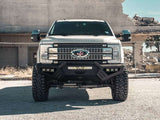 Road Armor 17-20 Ford F-250 SPARTAN Front Bumper Bolt-On Pre-Runner Guard - Tex Blk 6172XFPRB