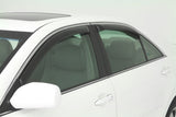 AVS 07-11 Toyota Camry Ventvisor In-Channel Front & Rear Window Deflectors 4pc - Smoke 194425