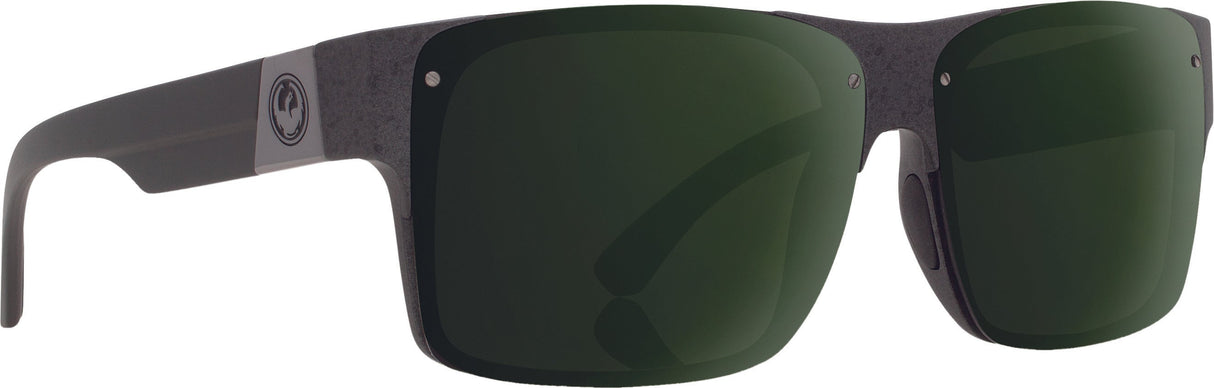 DRAGON Reverb Sunglasses Gunmetal Marble W/Green G15 Lens 293966213081