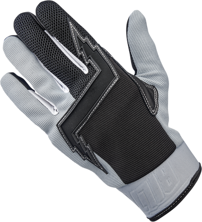 BILTWELL Baja Gloves - Gray - XL 1508-1101-305