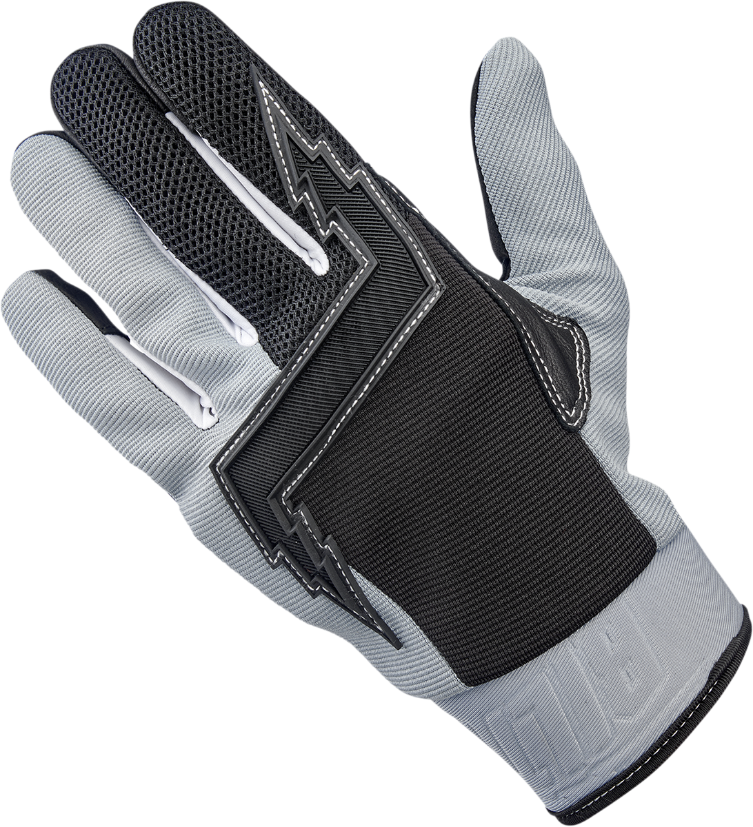 BILTWELL Baja Gloves - Gray - 2XL 1508-1101-306