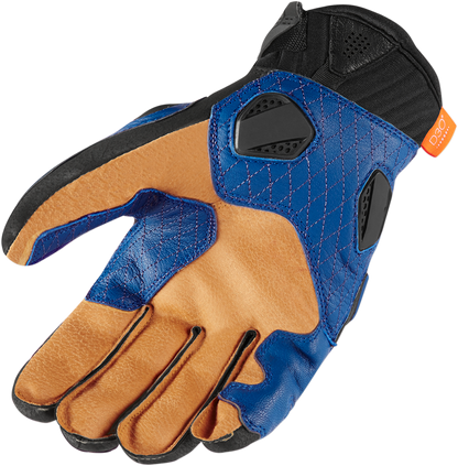 ICON Hypersport™ Short Gloves - Blue - 2XL 3301-3543