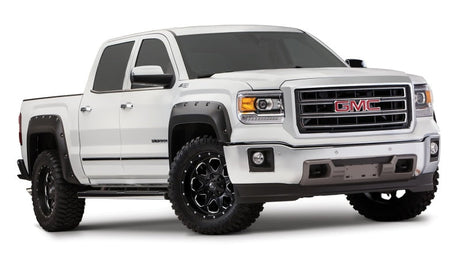 Bushwacker 16-18 GMC Sierra 1500 Pocket Style Flares 4pc - Black 40974-02