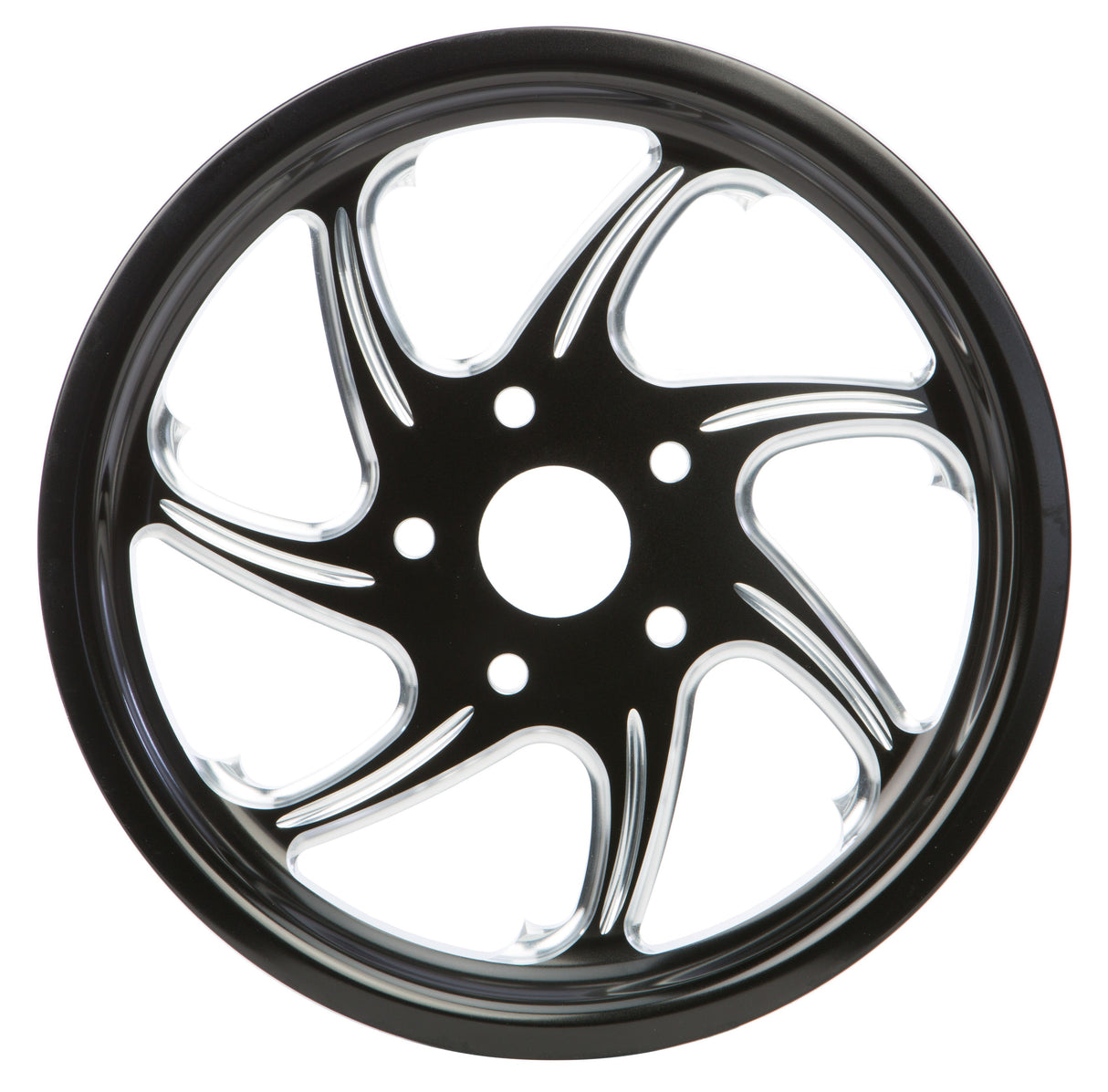 HARDDRIVE Flow Pulley Black 70t X 1 1/5" Fxst/Flst 86-99 Flt/Flht 84-03 F2120A70WU