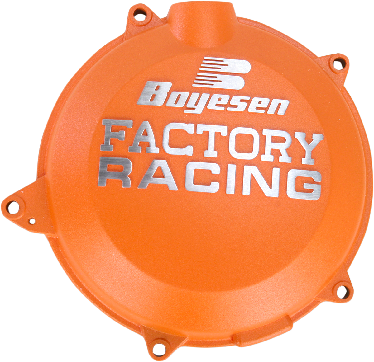 BOYESEN Clutch Cover - Orange - KTM/Husaberg CC-45O