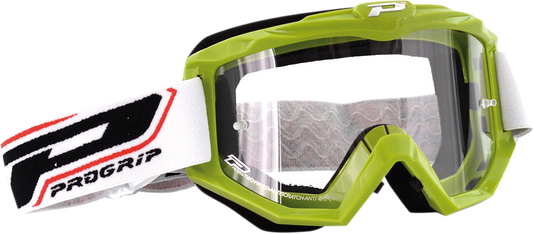 PRO GRIP 3201 Raceline Goggles - Green PZ3201VE