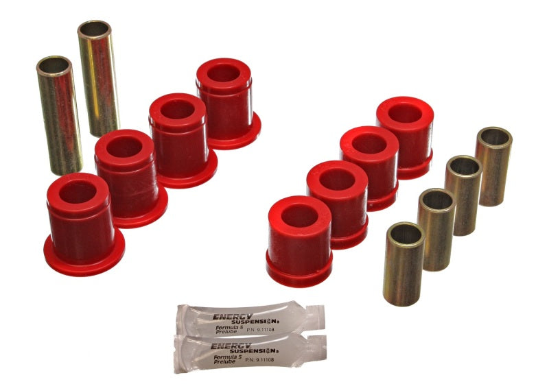 Energy Suspension 87-95 Nissan Pathfinder 2WD/4WD Red Front Control Arm Bushing Set 7.3102R