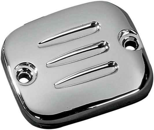 DRAG SPECIALTIES Master Cylinder Cover - Front - Grooved 373814-BC101