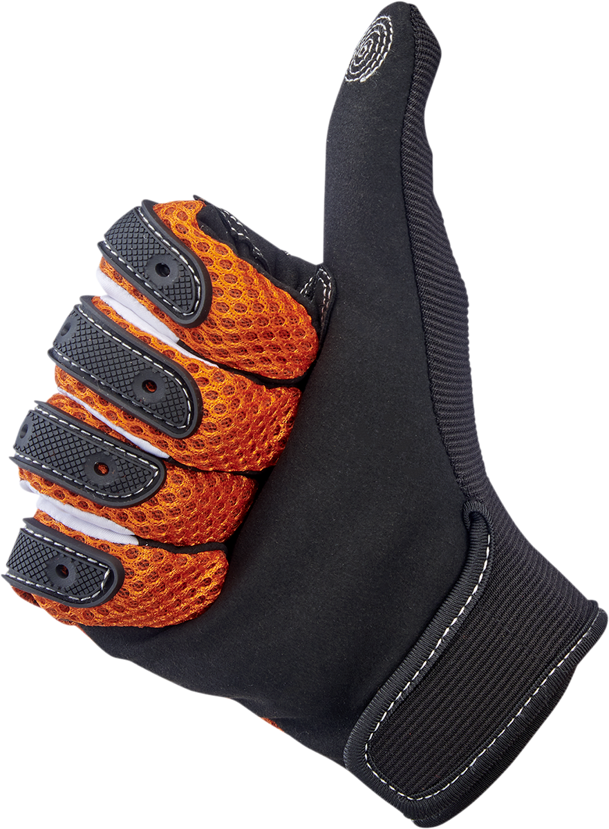 BILTWELL Anza Gloves - Orange - Large 1507-0601-004