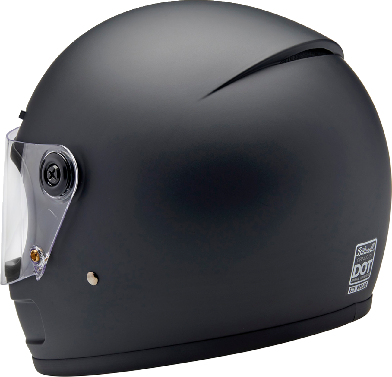 BILTWELL Gringo SV Helmet - Flat Black - XS 1006-201-501