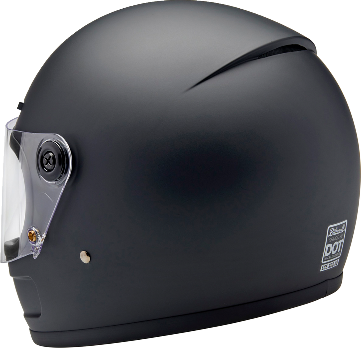 BILTWELL Gringo SV Helmet - Flat Black - Large 1006-201-504