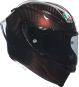 Casco AGV Pista GP RR - Carbono rojo - Pequeño 2118356002011S 